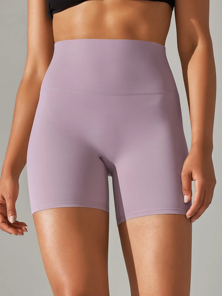 Squat-Proof High-Waist Yoga Shorts | Sculpt Fit