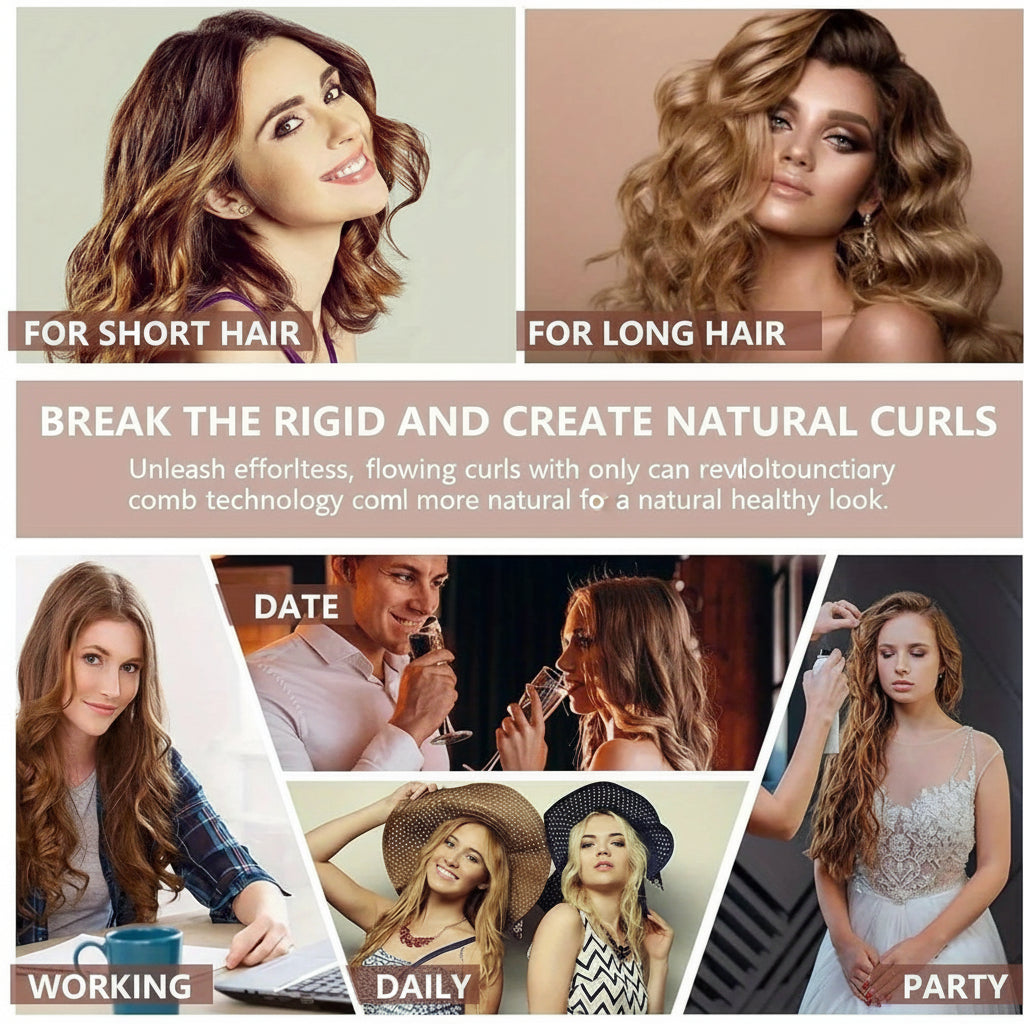 Automatic Hair Curler 32mm | Soft Bouncy Curls & Waves