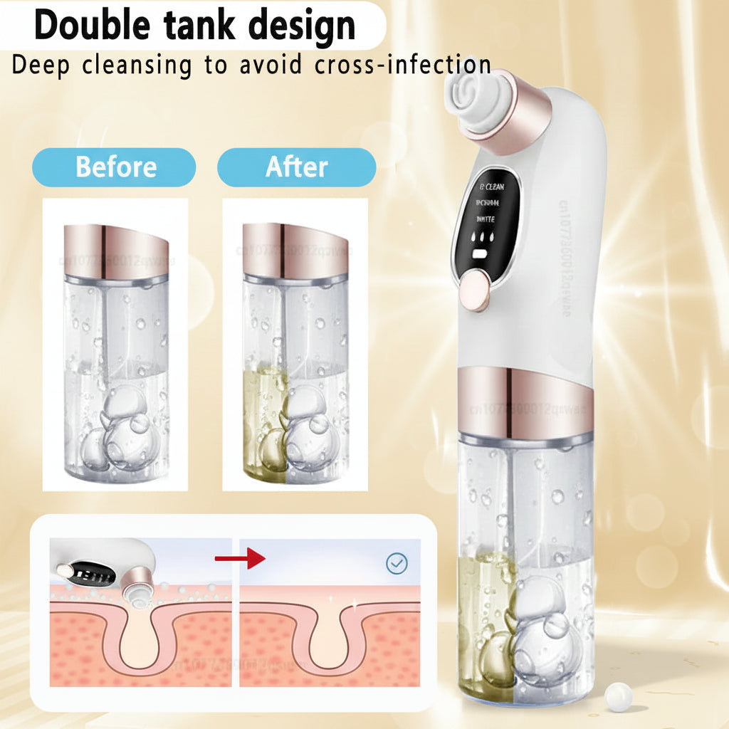 Electric Blackhead Remover & Pore Vacuum | USB Rechargeable