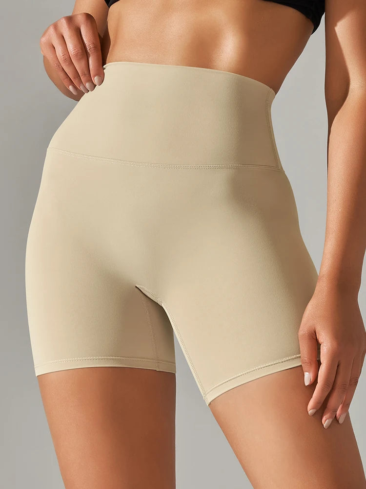 Squat-Proof High-Waist Yoga Shorts | Sculpt Fit