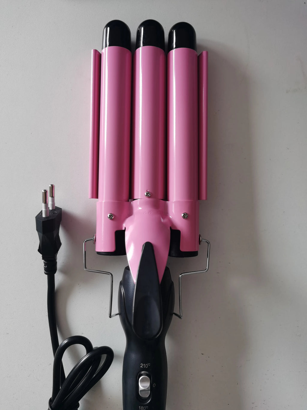 Triple Barrel Hair Waver | Beach Waves Curling Iron