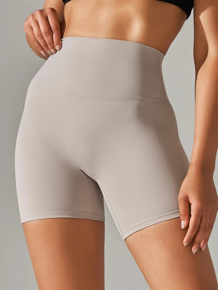 Squat-Proof High-Waist Yoga Shorts | Sculpt Fit