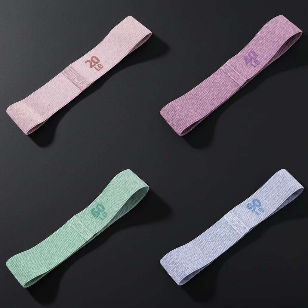 Resistance Bands Set | Booty & Glute Workout Bands for Women