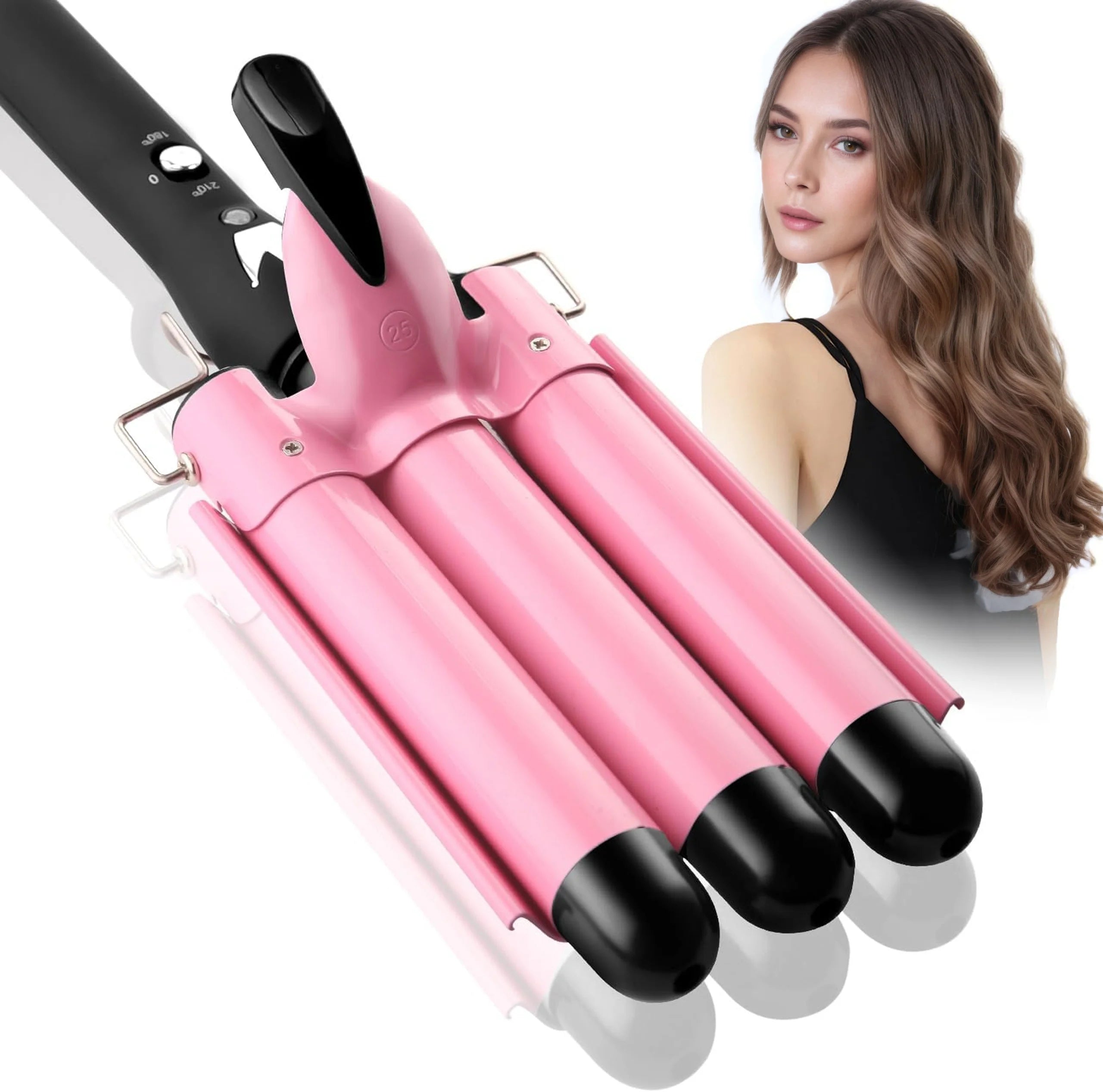 Triple Barrel Hair Waver | Beach Waves Curling Iron
