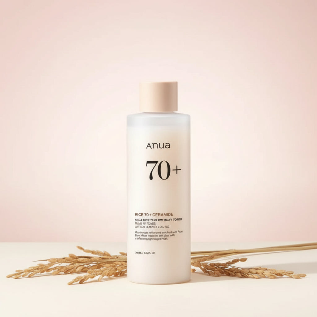 Korean Rice Glow Skincare Set | Toner & Moisturizing Lotion