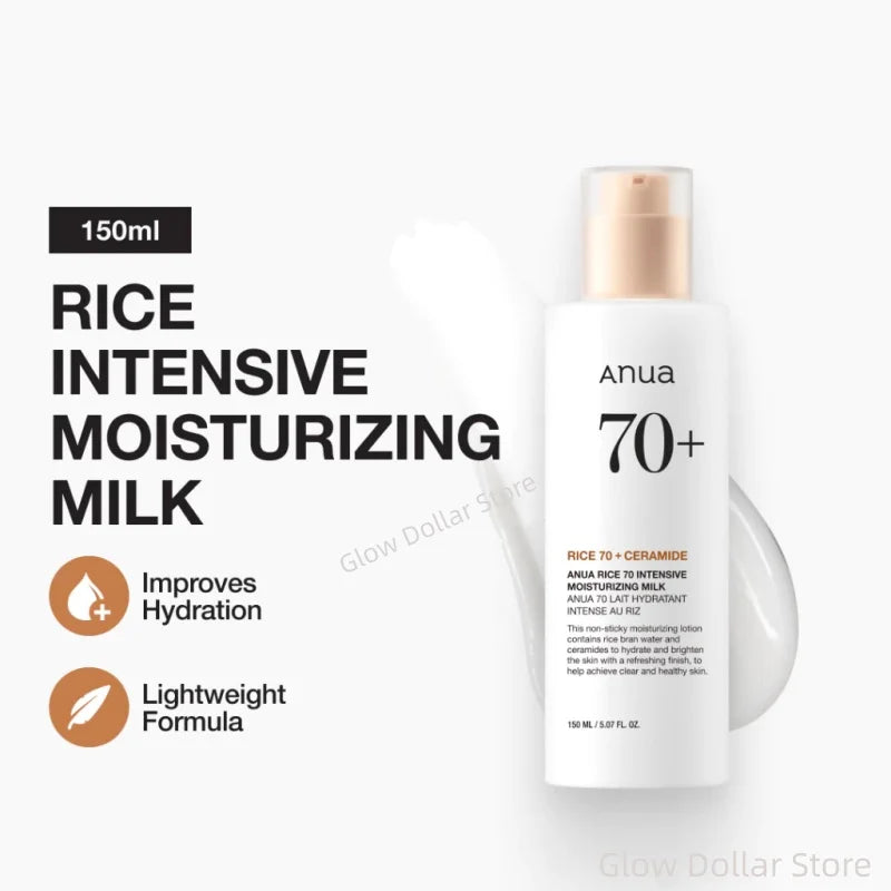 Korean Rice Glow Skincare Set | Toner & Moisturizing Lotion