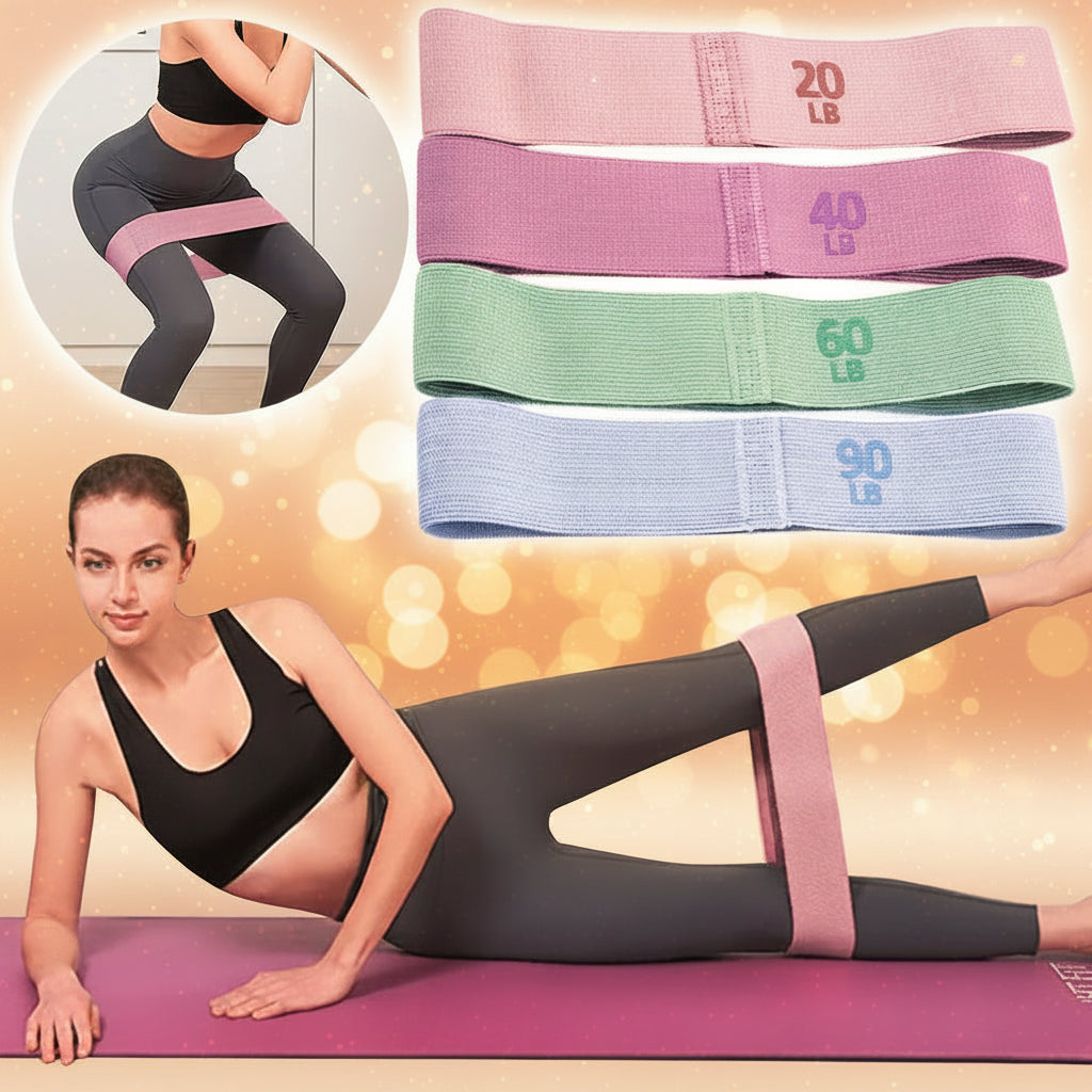 Resistance Bands Set | Booty & Glute Workout Bands for Women