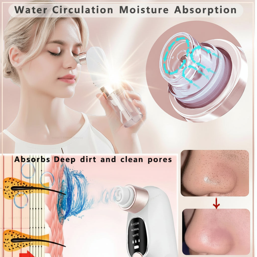 Electric Blackhead Remover & Pore Vacuum | USB Rechargeable