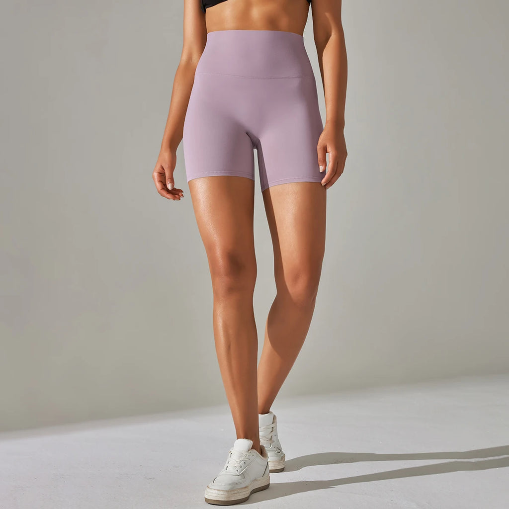 Squat-Proof High-Waist Yoga Shorts | Sculpt Fit