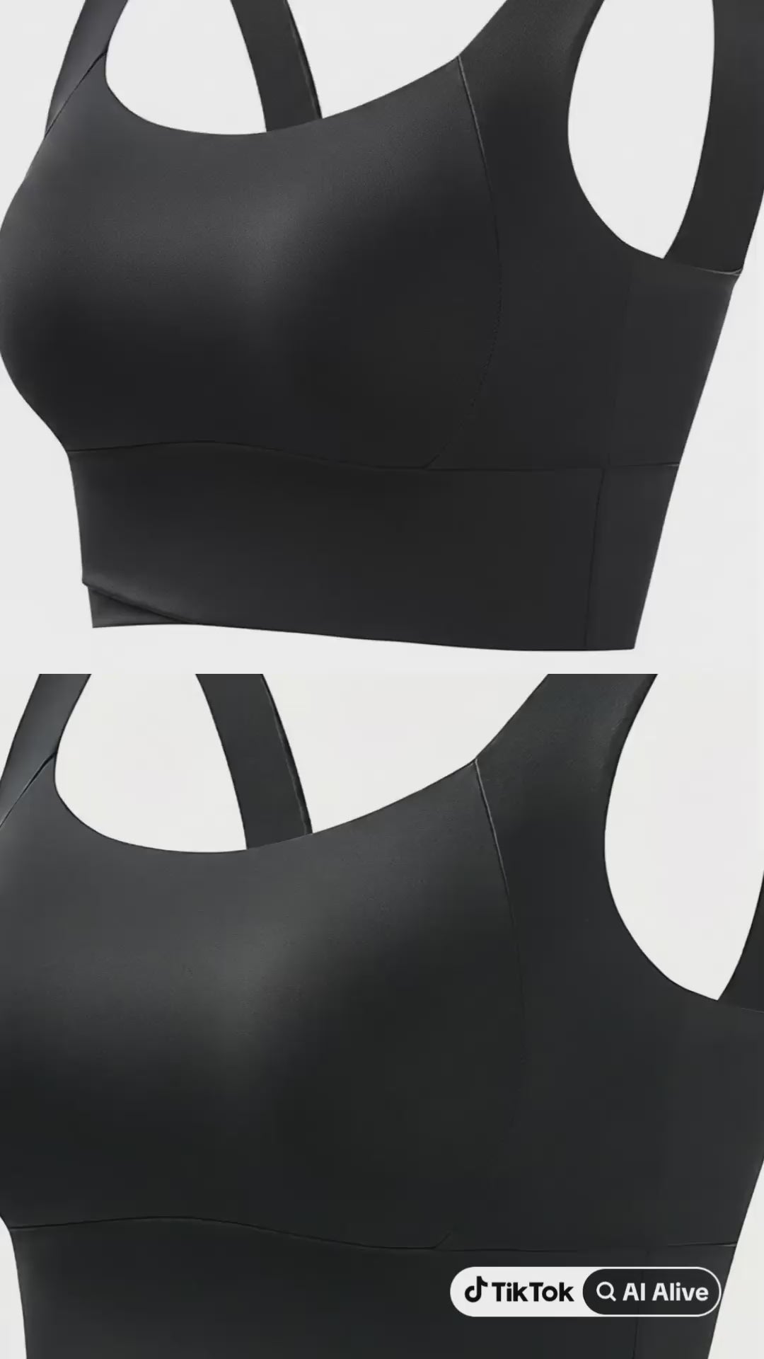 High Impact Sports Bra | Padded Racerback Workout Bra