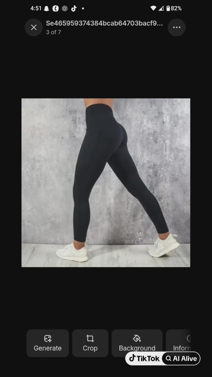 High-Waist Sculpting Leggings | Squat-Proof Butt Lifting