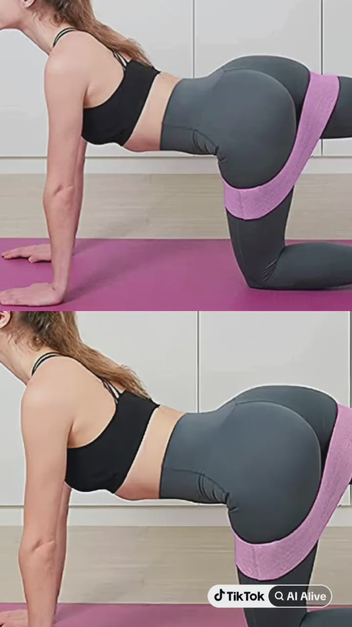 Resistance Bands Set | Booty & Glute Workout Bands for Women
