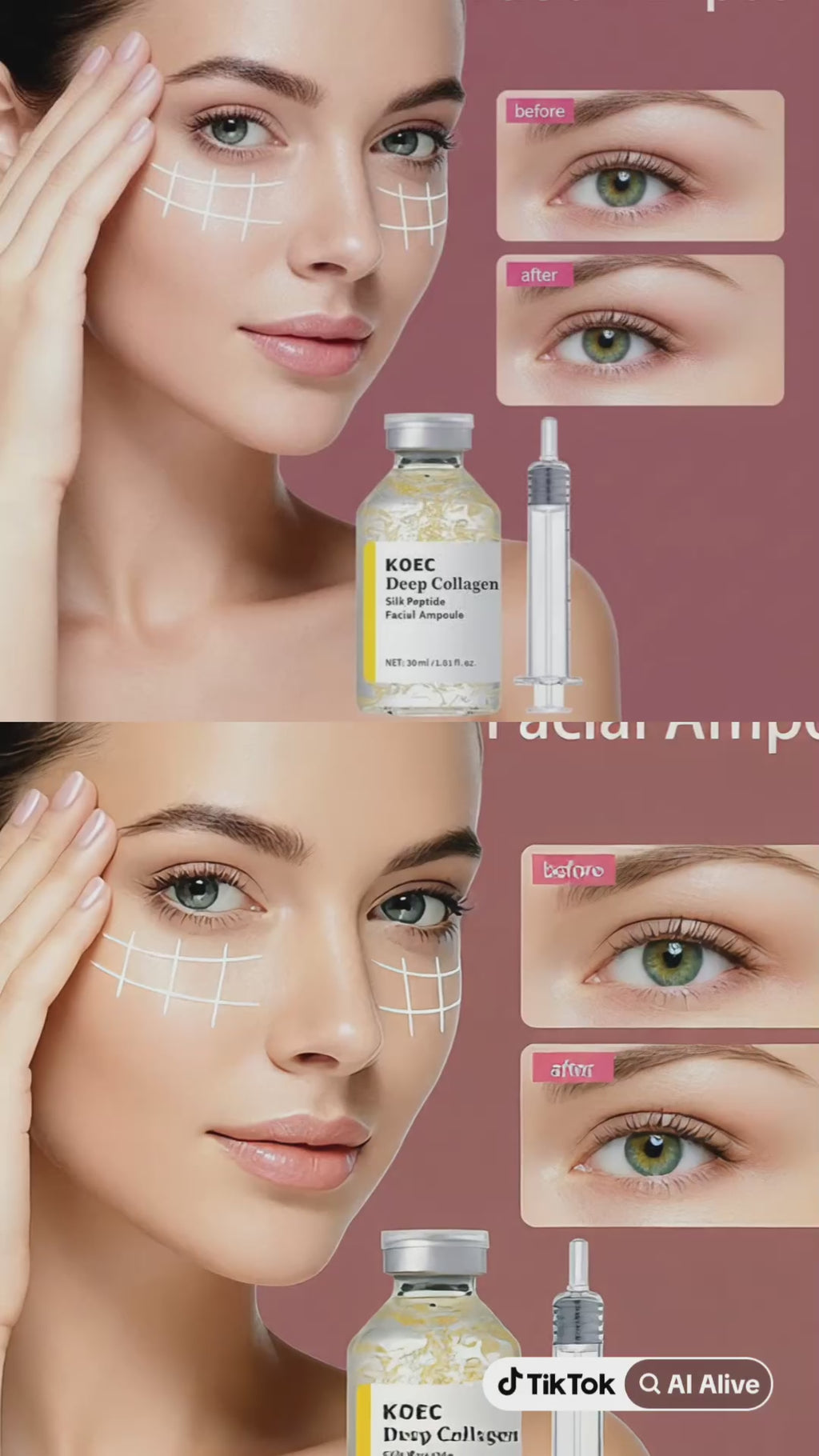 Korean Peptide Collagen Lifting Serum | Anti-Aging Face Serum