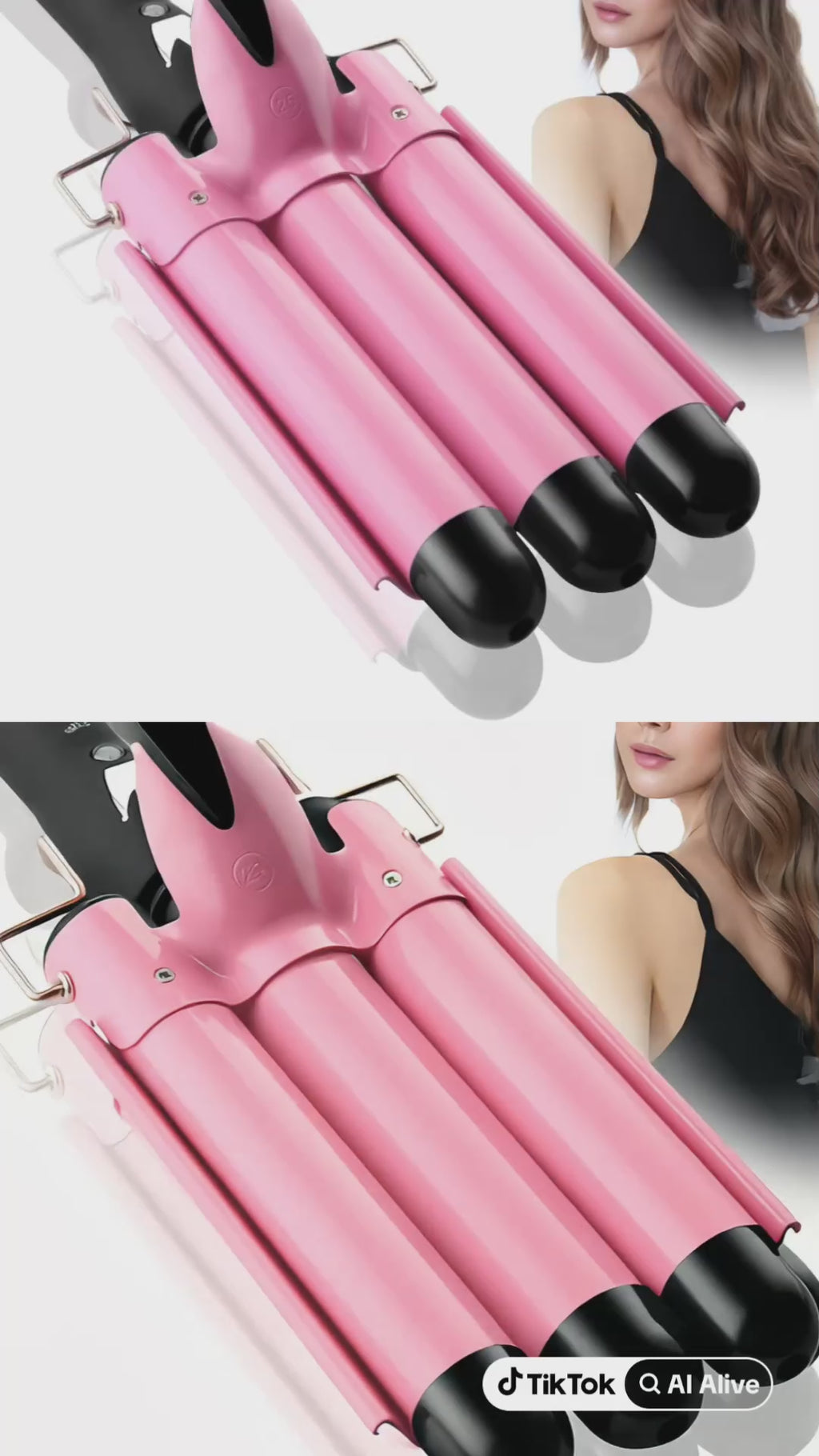 Triple Barrel Hair Waver | Beach Waves Curling Iron