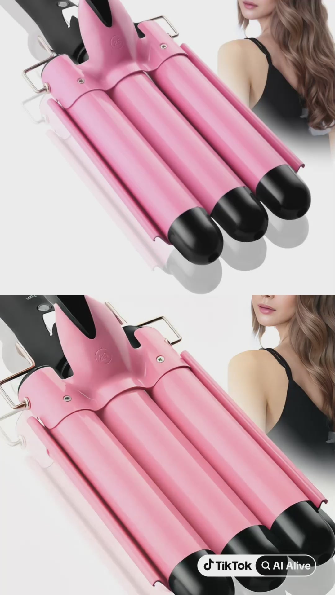 Triple Barrel Hair Waver | Beach Waves Curling Iron